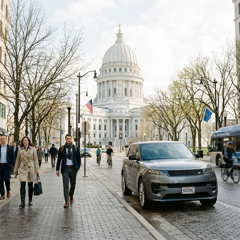 Wisconsin State Capitol Madison Range Rover Sport wisconsin vehicle tax